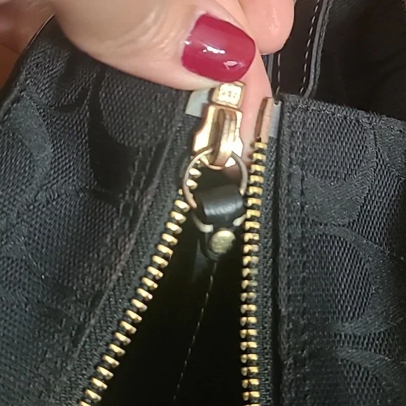 SOLD**Coach Hampton Vintage Carryall Shoulde Satchel EUC - Picture 12 of 15